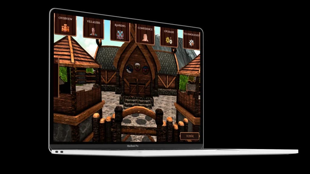 Jogo NFT em notebook, marketplace de NFTs na rede Polygon desenvolvido pela Inove Dados