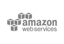 Logo da Amazon Web Services parceiro em computação em nuvem