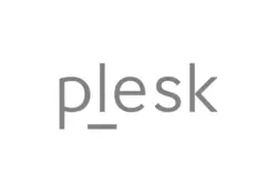 Logo do Plesk parceiro em painéis de controle